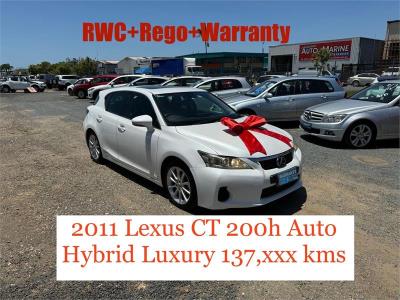 2011 LEXUS CT 200h. HYBRID LUXURY 5D HATCHBACK ZWA10R for sale in Brisbane South